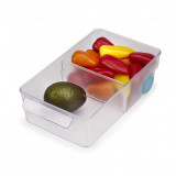 Organizator frigider Joseph Joseph 851663, 17.4x30.8 cm, Fara BPA, Plastic, Transparent