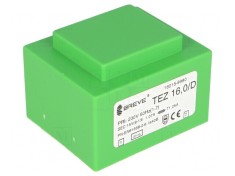 Transformator &icirc;ncapsulat 16VA 230VAC 15V PCB