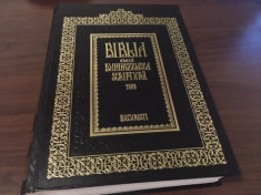 BIBLIA DE LA BUCURESTI- A LUI SERBAN CANTACUZINO- 1688 RETIPARITA CU FACSIMILE foto