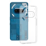 Husa Nothing Phone (3a) Techsuit Clear Silicone, transparenta