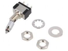 Comutator basculant SPDT ON-ON 6A/125VAC 6A/6VDC