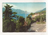 FA125 -Carte Postala- ITALIA - Lago di Garda. Brenzone, circulata 1967