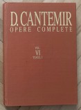 Vita Constantini Cantemyrii, Cognomento Senis, Moldaviae Principis / Dimitrie Cantemir OPERE vol. 6 VI/ I ed. critica Slusanschi