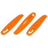 Set suporti cauciucuri bicicleta din nailon, 3 piese, NEO
