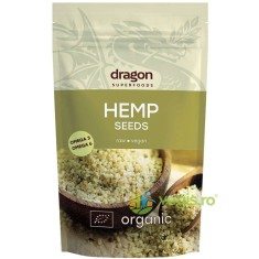 Seminte de Canepa Decorticate Raw Ecologice/Bio 200g