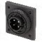 Conector circular, tata, 4 pini, BULGIN - PX0766/P
