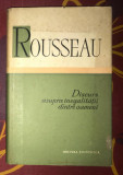 Discurs asupra originii inegalitatii dintre oameni / Rousseau cartonat cu supra