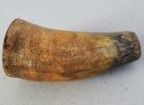 Recipient pentru sare din corn de vita Transilvania 1853