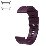 Curea din silicon compatibila cu Samsung Galaxy Watch Ultra, Purpple Plum