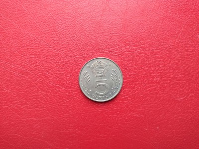 UNGARIA - 5 FORINT 1984 foto