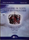 Culegere de texte, note si comentarii. Editate in publicatia Coroana de otel in perioada 1992-2000, vol. I &ndash; Dekany Alexandru Tiberiu, Chomiuc Artur