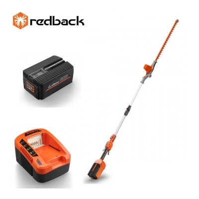 Redback Pachet E920D+EP60+EC50 Trimmer de gard viu extensibil 40V, 2400mm, 520mm, acumulator 40V/6Ah, incarcator 40V/5A ProAdvanced PowerfulTools foto