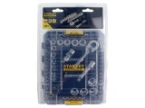 Set chei tubulare 6-puncte 18 piese 3/8 STANLEY PRO-STACK&trade; M