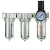 Baterie cu 3 filtre de aer si regulator 1/2, Geko