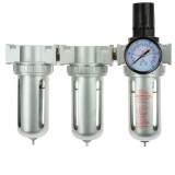 Baterie cu 3 filtre de aer si regulator 1/2, Geko