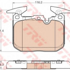 Set placute frana,frana disc BMW Seria 4 Cupe (F32, F82) (2013 - 2016) TRW GDB1943