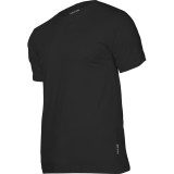 TRICOU BUMBAC ELASTIC / NEGRU - XL