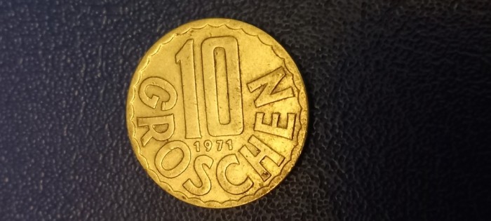 Moneda Colectie 10 Groschen 1971 Austria