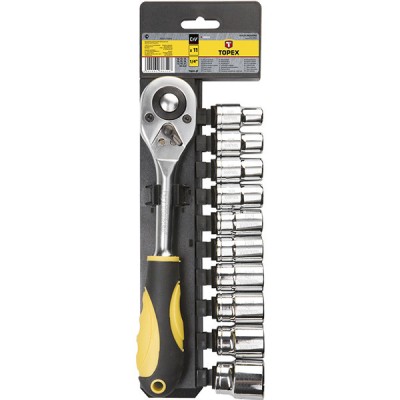 Set tubulare 1/2&amp;rdquo; topex 38D652 HardWork ToolsRange foto