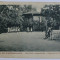 BUZIAS - VEDERE DIN PARC CU PAVILIONUL MUZICII , CARTE POSTALA ILUSTRATA , MONOCROMA, CIRCULATA , DATATA 1926