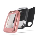 Husa Cheie Auto Compatibila cu Passat B8, Arteon, Smartkey, Tpu, Rose Gold