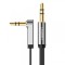 Cablu Audio 3.5mm - 3.5mm UGREEN AV119 Angled, 0.5m, Negru
