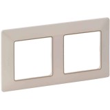 Rama ornament 2 posturi Legrand Valena Life ivoar auriu 754062