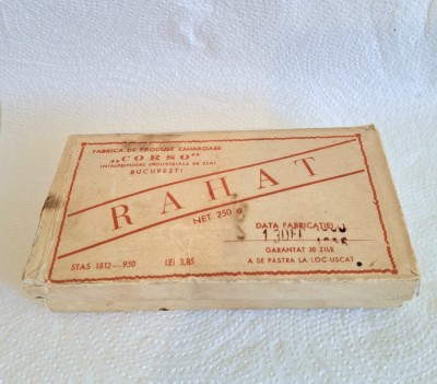 Cutie Corso &amp;ndash; Intreprindere Industriala de Stat, Bucuresti 1956 foto