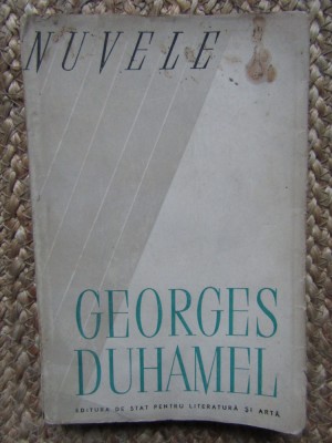 Nuvele &amp;ndash; Georges Duhamel foto
