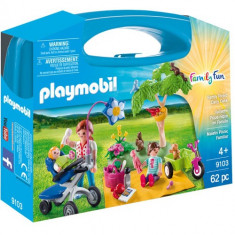 Set de Constructie Playmobil Portabil Picnic In Familie - Family Fun foto