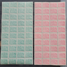 Fondul Aviatiei / Regele Mihai / 1936 - blocuri de 40 timbre MNH foto