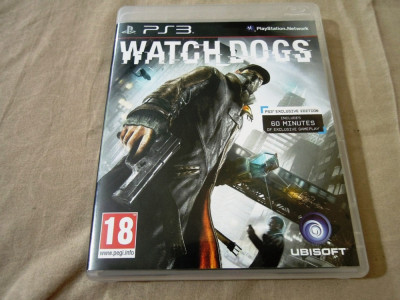 Watch Dogs, PS3, original foto