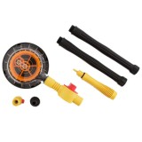 Perie Rotativa Curatare Water Blast Cleaner Auto, PVC, Negru, Adaptor Furtun Universal, Diametru 16cm, Lungime 100cm