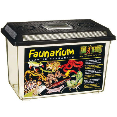 Faunarium - cutie portabilă din plastic 370 x 220 x 250 mm foto