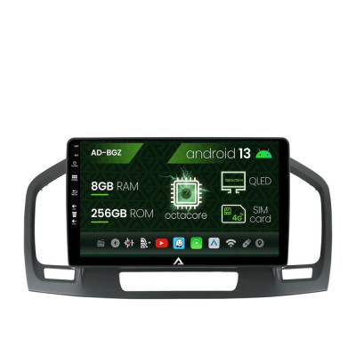 Navigatie Opel Insignia (2008-2013), Android 13, Z-Octacore 8GB RAM + 256GB ROM, 9 Inch - AD-BGZ9008+AD-BGRKIT254 foto