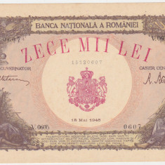 ROMANIA 10000 lei mai 1945 XF+
