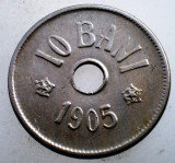 1.445 ROMANIA 10 BANI 1905, Cupru-Nichel