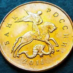 Moneda 10 COPEICI - RUSIA, anul 2011 *cod 2119 = UNC - Monetaria MOSCOVA