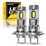 Set 2 becuri Auxito&reg; H7 LED, 120w/set, CANBUS, cu ventilator inclus