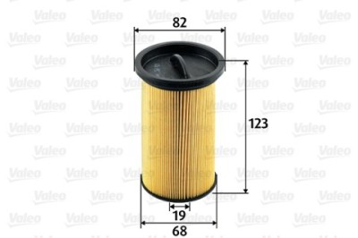 Filtru combustibil VALEO 587921 foto