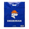 Sacosa personalizata Dedeman, tip banana, PJD, albastru, 50 x 42 cm