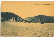 3049 - ORSOVA, stanca Babagaia, Danube Kazan, Romania - old postcard unused 1918