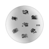 Cumpara ieftin Disc ornamental de ştampilare B59