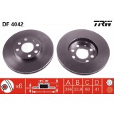 Disc frana fata TRW DF4042