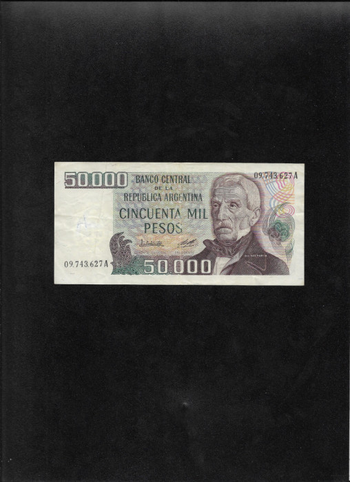 Argentina 50000 50 000 pesos 1979(83) seria09743627