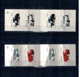 Islanda 2013 - Mașini de epoca, serie timbre autocolant in carnet