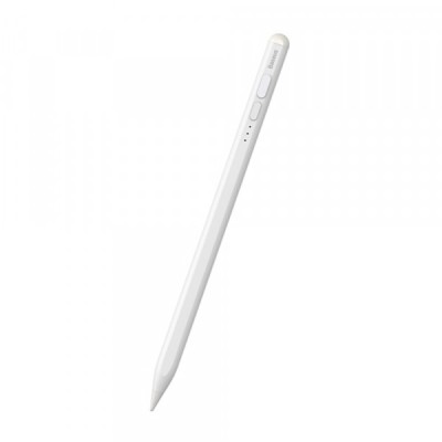 Touch Pen Baseus Smooth Writing 2 Series pentru Apple iPad, Versiune Activ, Alb SXBC060402 foto