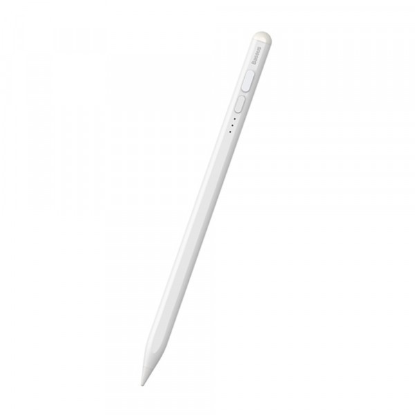 Touch Pen Baseus Smooth Writing 2 Series pentru Apple iPad, Versiune Activ, Alb SXBC060402