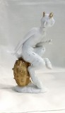 Faun porțelan stil art deco cca 1920