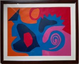 Colaj Abstract - semnat Patrick Heron, Fresca, Altul